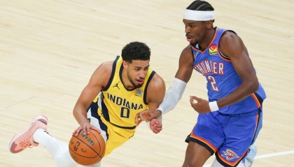 G6半场：步行者统治攻防全民皆兵 雷霆三分11中1