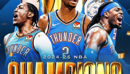 雷霆13年后终圆冠军梦 老三少的宿命被SGA救赎？