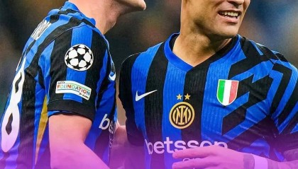 劳塔罗巨星时刻！国米3分钟2球打退拜仁，众老将稳如泰山！